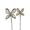 Jeweled Butterly Stem - Final sale / Non-returnable and Non-refundable